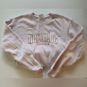 PINK CREWNECK SWEATSHIRT